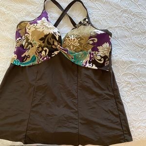 Plus size 20W 1 piece bathing suit